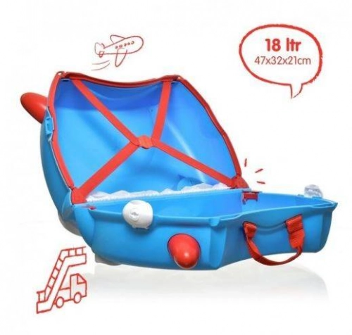 Детский чемодан с колёсиками Trunki Airplane Amelia