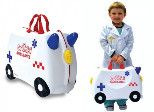 Детский чемодан с колёсиками Trunki Ambulance Abbie