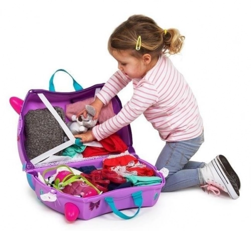 Bērnu koferis ar riteņiem Trunki Cassie the Cat
