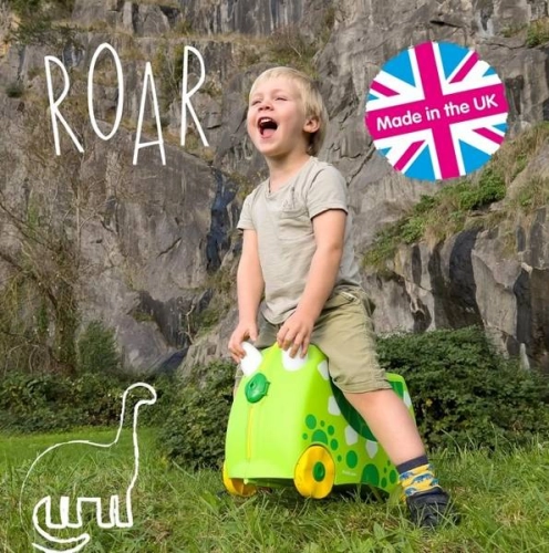 Детский чемодан с колёсиками Trunki Trunkisaurus