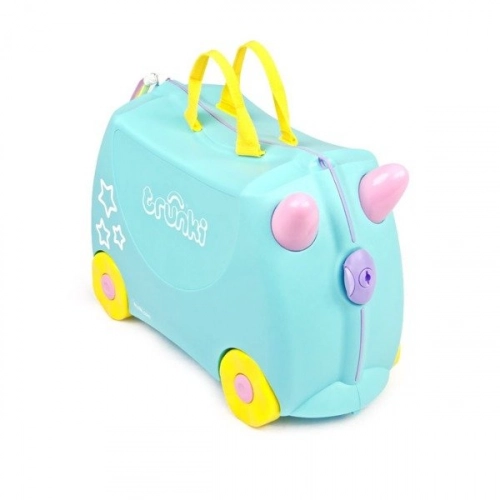 Bērnu koferis ar riteņiem Trunki Una the Unicorn