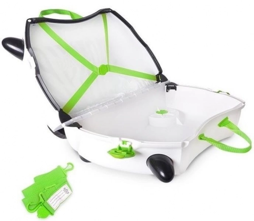 Bērnu koferis ar riteņiem Trunki Zebra