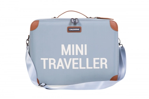 Детский чемодан Childhome Mini Traveller Grey Off White