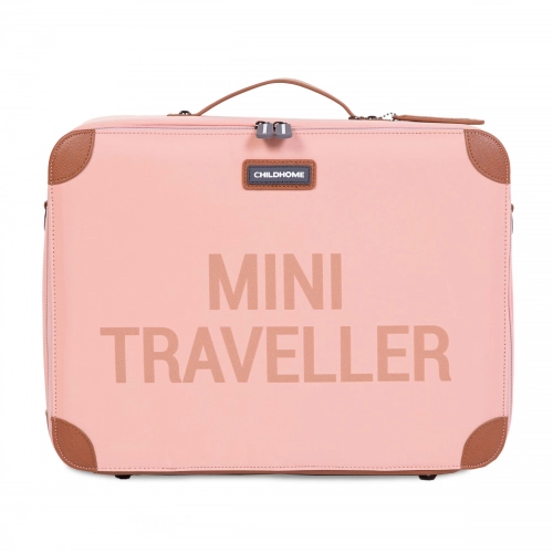 Детский чемодан Childhome Mini Traveller Pink Copper