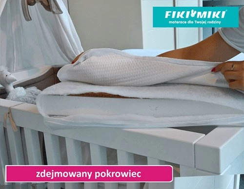 Bērnu matracis 120 x 60 kokos-porolons-kokos Fiki Miki Lux Komfort Line