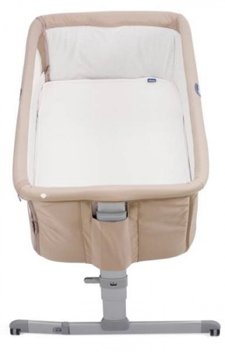 Детский наматрасник для колыбельки Chicco Next2Me 83 x 51 cm white