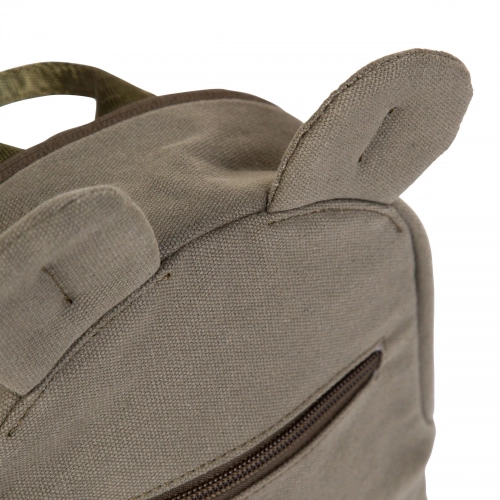 Bērnu mugursoma Childhome My First Bag Canvas Khaki