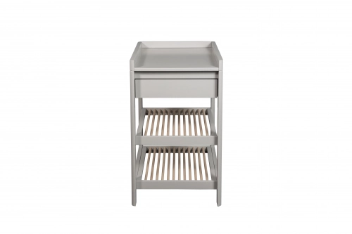 Детский пеленальный столик с ящиком TROLL Lukas Warm grey Natural CTL-LU0523