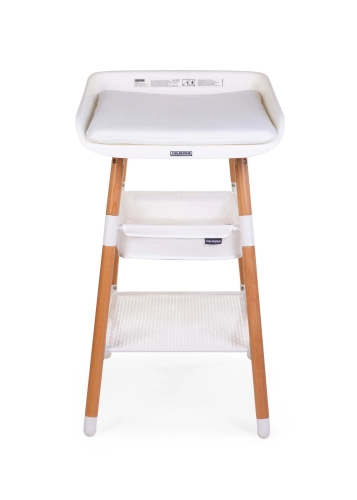 Детский пеленальный столик с полками Childhome Evolux Natural White