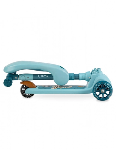 Трехколесный cамокат c сиденьем 2in1 Momi Kiuru Blue