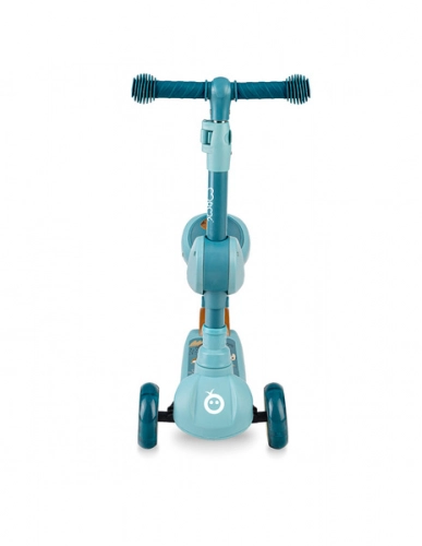 Трехколесный cамокат c сиденьем 2in1 Momi Kiuru Blue