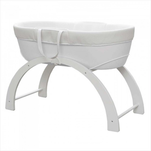 Bērnu šūpulis Shnuggle Dreami white 2in1