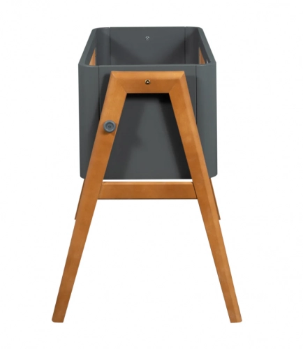 Детская колыбель TROLL Torsten SealGrey/Teak SWC-TR0626-TK