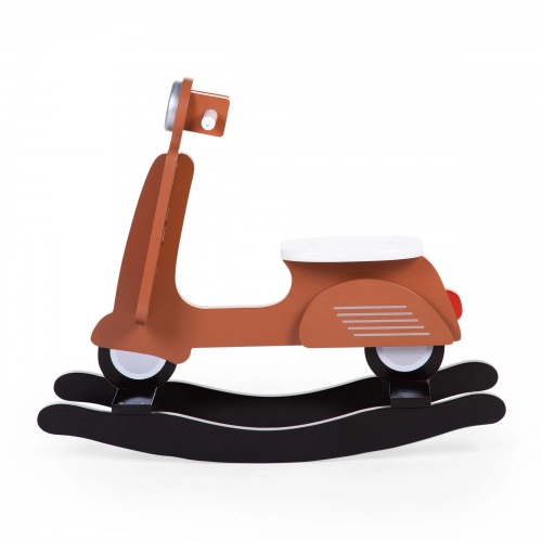 Bērnu šūpuļkrēsls Skūteris Childhome Scooter Rust Black