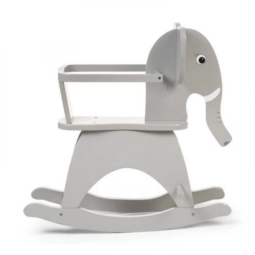 Bērnu šūpuļkrēsls Zilonis Childhome Rocking Elephant Grey