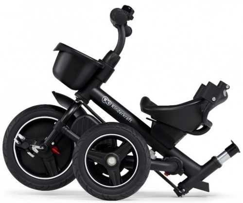 Bērnu trīsritenis Kinderkraft Spinstep 5in1 Platinum grey