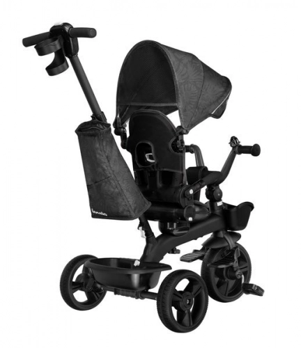Bērnu trīsritenis Lionelo Kori Grey Stone 2in1