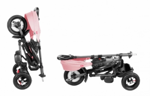 Детский трехколесный велосипед QPLAY RITO AIR pink