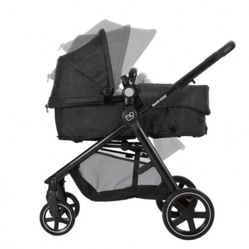 Bērnu universālie rati - transformeri 2 vienā MAXI-COSI Zelia Nomad Black