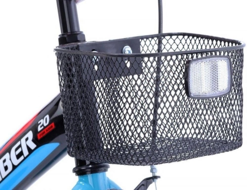 Bērnu velosipēds Monteria Limber Black/Red/Blue 20 collas