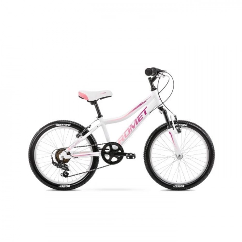 Bērnu velosipēds Romet JOLENE KID 2 White 20 collas