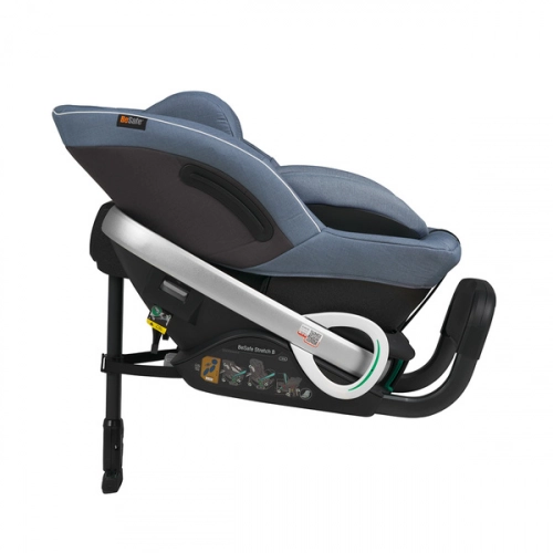 BeSafe Stretch B I-Size Blue Melange Bērnu autosēdeklis 0-36 kg