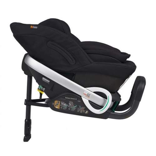BeSafe Stretch B I-Size Premium Interior Black Bērnu autosēdeklis 0-36 kg