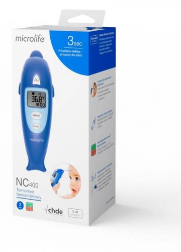 Бесконтактный термометр MICROLIFE NC-400 Blue dolphin