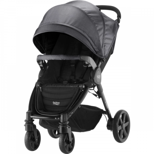 Britax Romer B-Agile 4 Plus Black Denim Прогулочная коляска