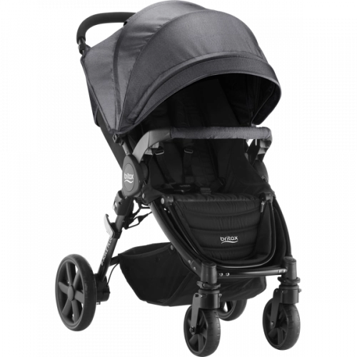 Britax Romer B-Agile 4 Plus Black Denim Прогулочная коляска