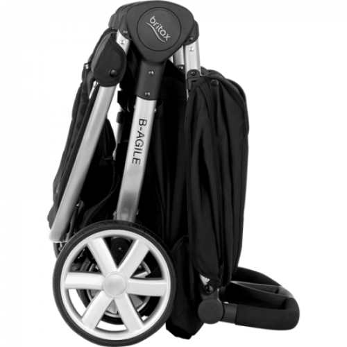 Britax Romer B-Agile Double Cosmos Black Dvīņu rati