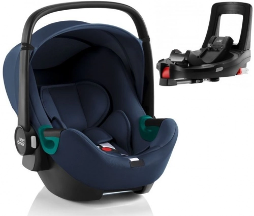 Britax Romer Baby-Safe 3 I-Size Indigo blue Bērnu autosēdeklis 0-13 kg + Flex iSense bāze