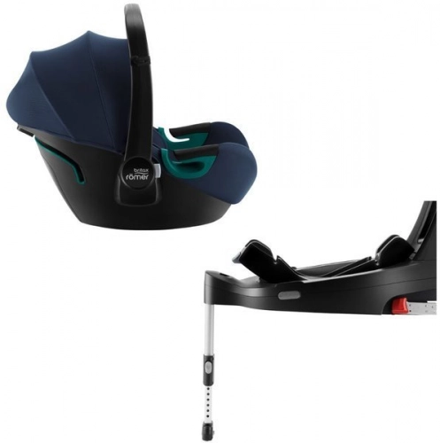 Britax Romer Baby-Safe 3 I-Size Indigo blue Bērnu autosēdeklis 0-13 kg + Flex iSense bāze