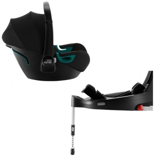 Britax Romer Baby-Safe 3 I-Size Space black Bērnu autosēdeklis 0-13 kg + Flex iSense bāze
