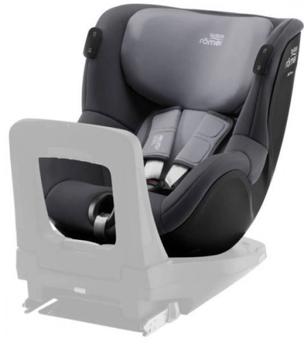 Britax Romer Dualfix iSense i-Size Midnight grey Bērnu autosēdeklis 0-18 kg
