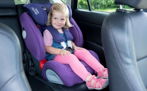 Britax Romer Evolva 1-2-3 SL Sict Black Marble Bērnu autosēdeklis 9-36 kg