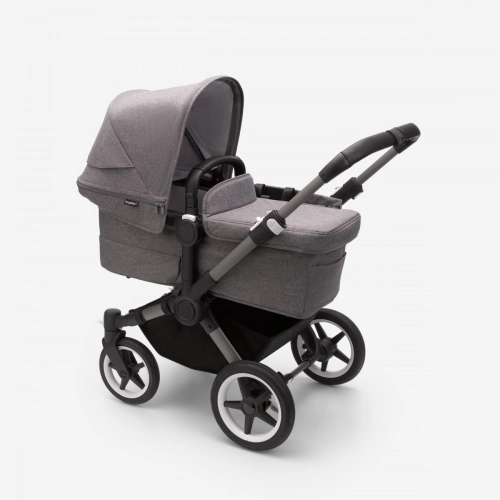 Bugaboo Donkey 5 Mono Graphite Grey Graphite frame Bērnu rati Transformeris 2in1