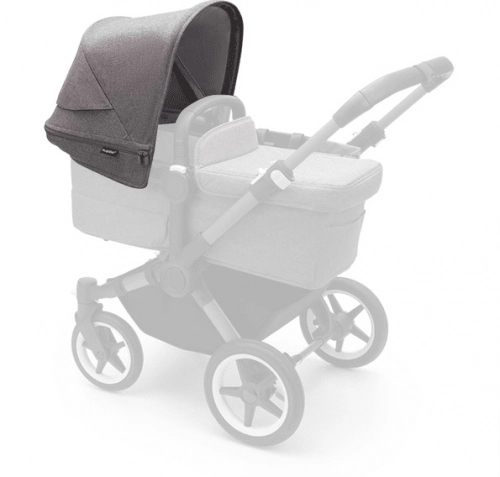 Bugaboo Donkey 5 sun canopy Grey Melange Jumtiņš ratiem