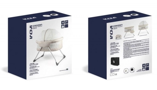 Bumprider Cocoon Beige Ceļojumu gultiņa manēža