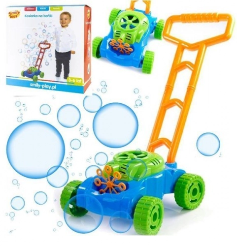Burbuļmašīna Zāles pļāvējs Smily Play Red