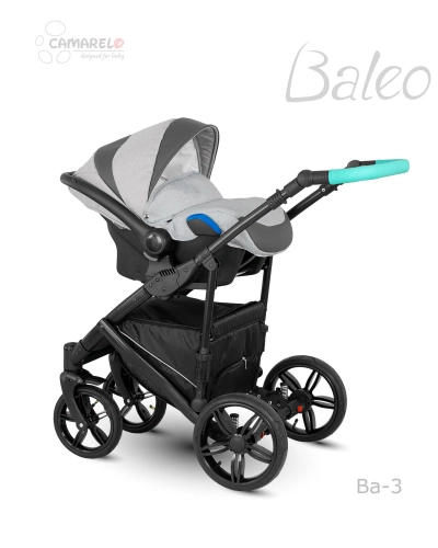 Camarelo Baleo BA-3 Bērnu rati 3in1
