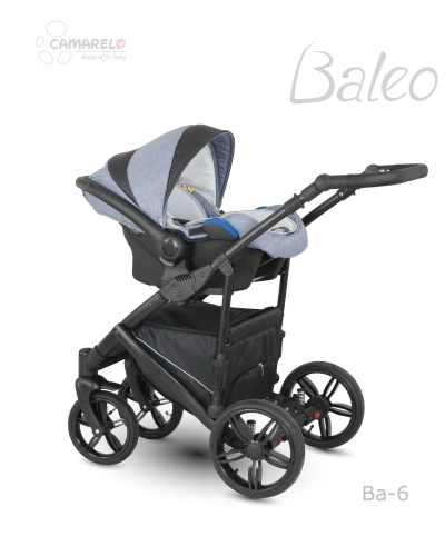 Camarelo Baleo BA-6 Bērnu rati 3in1