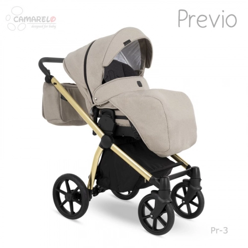 Camarelo Previo PR-3 Bērnu rati 2in1