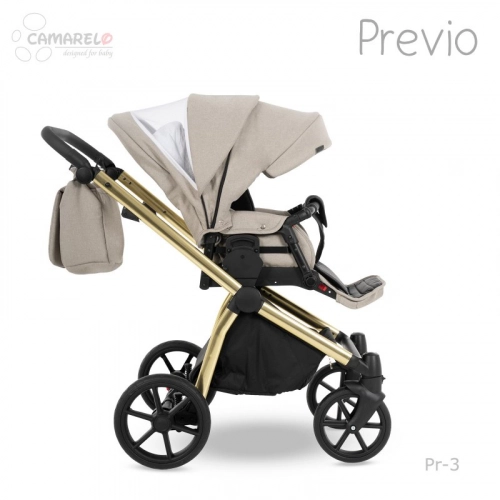 Camarelo Previo PR-3 Bērnu rati 2in1