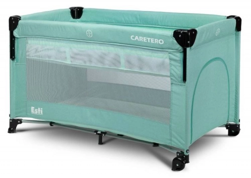 Caretero Esti Mint Кроватка-манеж для путешествий 2в1