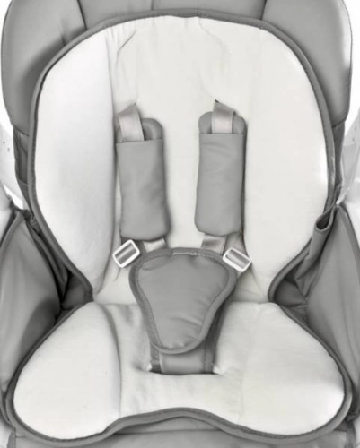 Caretero Indigo Grey Barošanas krēsls Šūpuļkrēsls 2in1