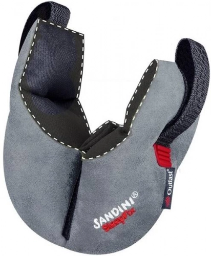 Ceļojumu spilvens autosēdeklim Sandini SleepFix Kids Outlast Anthracite