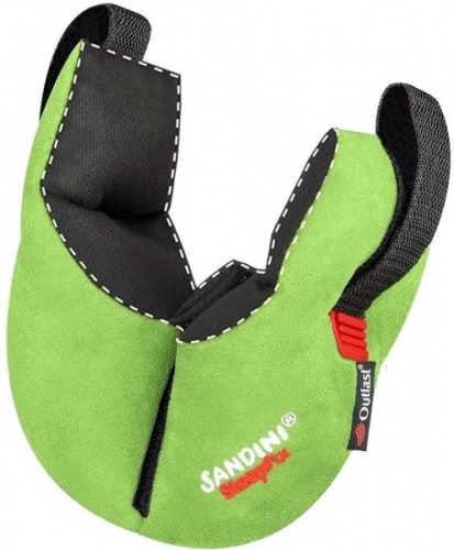 Ceļojumu spilvens autosēdeklim Sandini SleepFix Kids Outlast Green