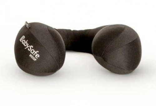 Подушка для путешествий (подголовник) для детей BabySafe Black
