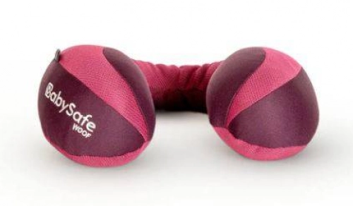 Ceļojumu spilvens - pakaviņš (galvas balsts) autosēdeklim BabySafe Pink